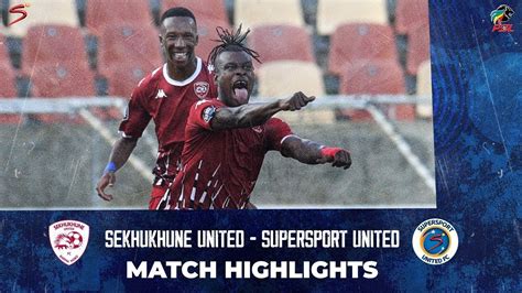 sekhukhune united vs supersport